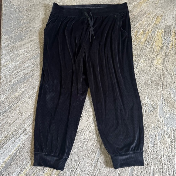 Victoria Secret On Point Velour tracksuit matching set jacket joggers XXL new - Picture 4 of 11